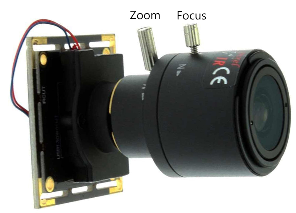 Varifocal Camera lens.