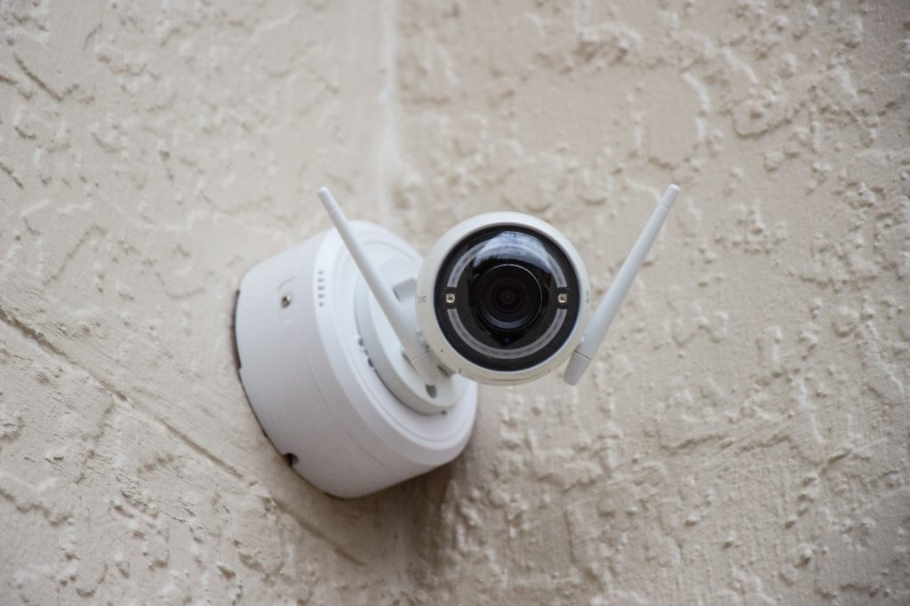 Visible or hidden security cameras