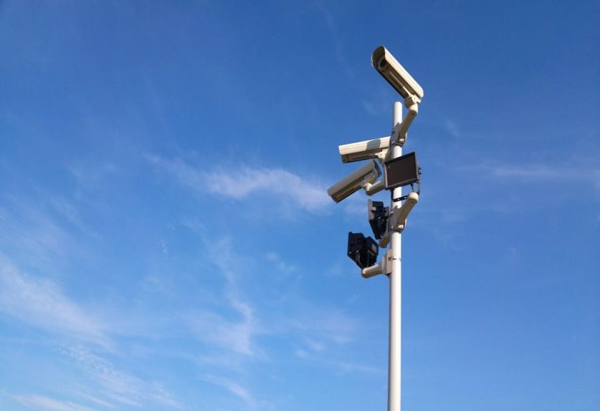 Security and surveillance cameras.